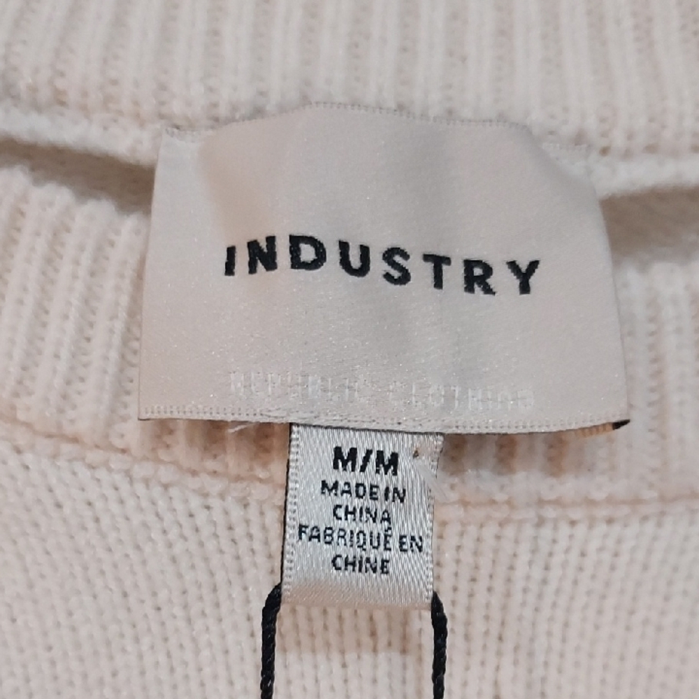 Industry Cream Women's Crew Neck Sweater - Picture 2 of 4